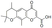 6,7-dihydro-6,8,8,10-tetramethyl-8H-pyrano(3,2-g)chromone-2-carboxylic acid CAS#: 69873-18-3