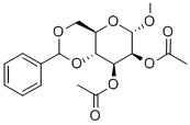 Methyl-4,6-di-O-benzylidene-2,3-di-O-acetyl-α-D-mannopyranoside CAS#: 6748-84-1