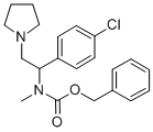 1-PYRROLIDIN-2-(4'-CHLOROPHENYL)-2-(N-CBZ-N-METHYL)AMINO-ETHANE CAS#: 675602-70-7