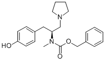 (S)-1-PYRROLIDIN-2-(4'-HYDROXYBENZYL)-2-(N-CBZ-N-METHYL)AMINO-ETHANE CAS#: 675602-71-8