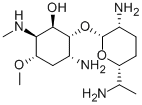 2-Amino-1-O-(2,6-diamino-2,3,4,6,7-pentadeoxy-β-L-lyxo-heptopyranosyl)-4-O-methyl-5-methylamino-2,3,5-trideoxy-D-allo-inositol CAS#: 68743-78-2