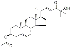 (3β,22E)-3,25-Dihydroxy-cholesta-5,22-dien-24-one 3-Acetate CAS#: 69425-74-7