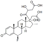 6beta-fluoro-17,21-dihydroxy-16alpha-methylpregna-1,4,9(11)-triene-3,20-dione 17,21-di(acetate) CAS#: 60864-39-3