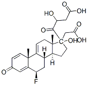 6beta-fluoro-17,21-dihydroxypregna-1,4,9(11)-triene-3,20-dione 17,21-di(acetate) CAS#: 60864-38-2