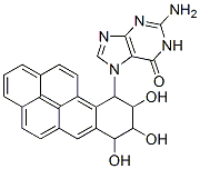 7-(7,8,9-trihydroxy-7,8,9,10-tetrahydrobenzo(a)-pyren-10-yl)guanine CAS#: 66421-14-5