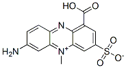 7-Amino-1-carboxy-5-methyl-3-sulfonatophenazin-5-ium CAS#: 6508-65-2
