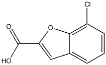 7-Chlorobenzofuran-2-carboxylic acid CAS#: 63558-84-9