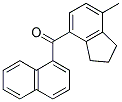 7-METHYLINDAN-4-YL 1-NAPHTHYL KETONE CAS#: 63665-87-2