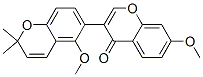 7-Methoxy-3-(5-methoxy-2,2-dimethyl-2H-1-benzopyran-6-yl)-4H-1-benzopyran-4-one CAS#: 60008-05-1