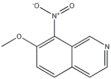 7-Methoxy-8-nitroisoquinoline CAS#: 63485-75-6