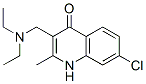 7-chloro-3-(diethylaminomethyl)-2-methyl-1H-quinolin-4-one CAS#: 61342-96-9