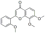 7,8-Dimethoxy-2-(2-methoxyphenyl)-4H-chromen-4-one CAS#: 6969-07-9
