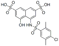 8-(2,5-dimethyl-4-chlorophenylsulfonamido)-1-naphthol-3,6-disulfonic acid CAS#: 6361-35-9