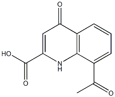 8-Acetyl-4-oxo-1,4-dihydro-quinoline-2-carboxylic acid CAS#: 67085-17-0