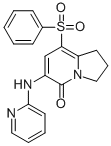 8-BENZENESULFONYL-6-(PYRIDIN-2-YLAMINO)-2,3-DIHYDRO-1H-INDOLIZIN-5-ONE CAS#: 612065-29-9