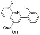 8-CHLORO-2-(2-HYDROXY-PHENYL)-QUINOLINE-4-CARBOXYLIC ACID CAS#: 667412-65-9