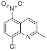 8-CHLORO-2-METHYL-5-NITROQUINOLINE CAS#: 64485-39-8