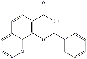 8-(benzyloxy)quinoline-7-carboxylic acid CAS#: 630414-70-9