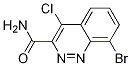 8-bromo-4-chlorocinnoline-3-carboxamide CAS#: 663948-25-2