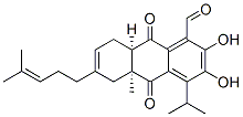 (8aR,10aS)-2,3-Dihydroxy-4-isopropyl-10a-methyl-6-(4-methyl-3-pentenyl)-9,10-dioxo-5,8,8a,9,10,10a-hexahydro-1-anthracenecarbaldehyde CAS#: 64960-69-6