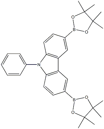 9-Phenyl-3,6-bis(4,4,5,5-tetramethyl-1,3,2-dioxaborolan-2-yl)-9H-carbazole CAS#: 618442-57-2