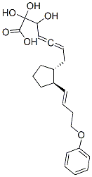 9 alpha,11 alpha,15 alpha-trihydroxy-16-phenoxy-17,18,19,20-tetranorprosta-4,5,13-trienoic acid CAS#: 61456-25-5