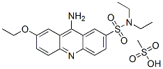 9-amino-7-ethoxy-N,N-diethyl-acridine-2-sulfonamide, methanesulfonic a cid CAS#: 69220-47-9
