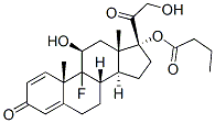 9-fluoro-11beta,17,21-trihydroxypregna-1,4-diene-3,20-dione 17-butyrate CAS#: 68791-47-9
