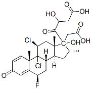 9,11beta-dichloro-6beta-fluoro-17,21-dihydroxy-16alpha-methylpregna-1,4-diene-3,20-dione 17,21-di(acetate) CAS#: 60864-42-8