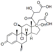 9,11beta-dichloro-6beta-fluoro-17,21-dihydroxypregna-1,4-diene-3,20-dione 17,21-di(acetate) CAS#: 60864-41-7