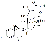 9beta,11alpha-epoxy-6beta-fluoro-17,21-dihydroxy-16alpha-methylpregna-1,4-diene-3,20-dione 17,21-di(acetate) CAS#: 60864-53-1
