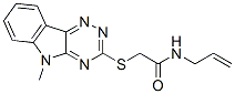 Acetamide, 2-[(5-methyl-5H-1,2,4-triazino[5,6-b]indol-3-yl)thio]-N-2-propenyl- (9CI) CAS#: 603946-06-1