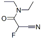 Acetamide, 2-cyano-N,N-diethyl-2-fluoro- (9CI) CAS#: 698351-77-8