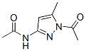Acetamide, N-(1-acetyl-5-methyl-1H-pyrazol-3-yl)- CAS#: 667423-35-0