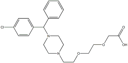 Acetic acid, 2-[2-[2-[4-[(4- chlorophenyl)phenylMethyl]-1-piperazinyl]ethoxy]ethoxy]- CAS#: 682323-77-9