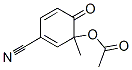 Acetic acid 3-cyano-1-methyl-6-oxo-2,4-cyclohexadienyl ester CAS#: 64248-41-5