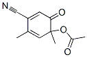 Acetic acid 4-cyano-1,3-dimethyl-6-oxo-2,4-cyclohexadienyl ester CAS#: 64248-44-8