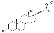 Androst-5-ene-3,17-diol-17-propiolic acid potassium salt CAS#: 64513-59-3