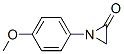 Aziridinone, 1-(4-methoxyphenyl)- (9CI) CAS#: 606135-86-8