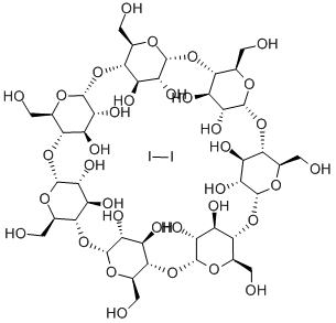 B-CYCLODEXTRIN-IODINE INCLUSION COMPLEX CAS#: 61216-03-3