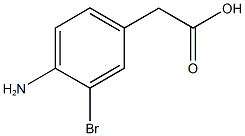 BENZENEACETIC ACID, 4-AMINO-3-BROMO- CAS#: 66955-75-7
