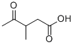 BETA-METHYLLEVULINIC ACID CAS#: 6628-79-1