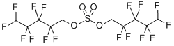 BIS(1H,1H,5H-OCTAFLUOROPENTYL) SULPHATE 97 CAS#: 755-37-3
