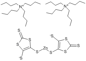 BIS(TETRA-N-BUTYLAMMONIUM) BIS(1,3-DITHIOLE-2-THIONE-4,5-DITHIOLATO) ZINC COMPLEX CAS#: 68449-38-7