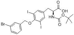 BOC-3,5-DIIODO-TYR(3'-BROMO-BZL)-OH CAS#: 63570-43-4