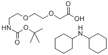 BOC-8-AMINO-3,6-DIOXAOCTANOIC ACID DCHA CAS#: 560088-79-1