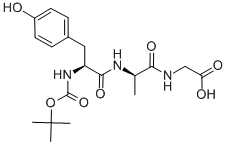 BOC-TYR-D-ALA-GLY-OH CAS#: 64410-47-5