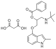 BOPINDOLOL MALONATE CAS#: 62658-64-4