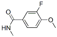 Benzamide, 3-fluoro-4-methoxy-N-methyl- (9CI) CAS#: 633317-76-7