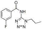Benzamide, 3-fluoro-N-(1-propyl-1H-tetrazol-5-yl)- (9CI) CAS#: 639048-42-3